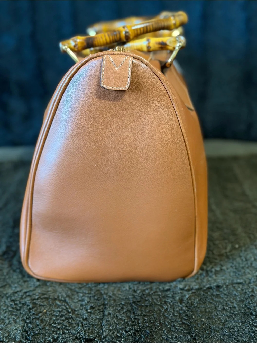 Gucci Bamboo handbag - Tan-Preloved